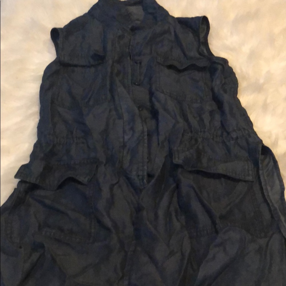 [Buffalo] Dark Denim Vest Size M